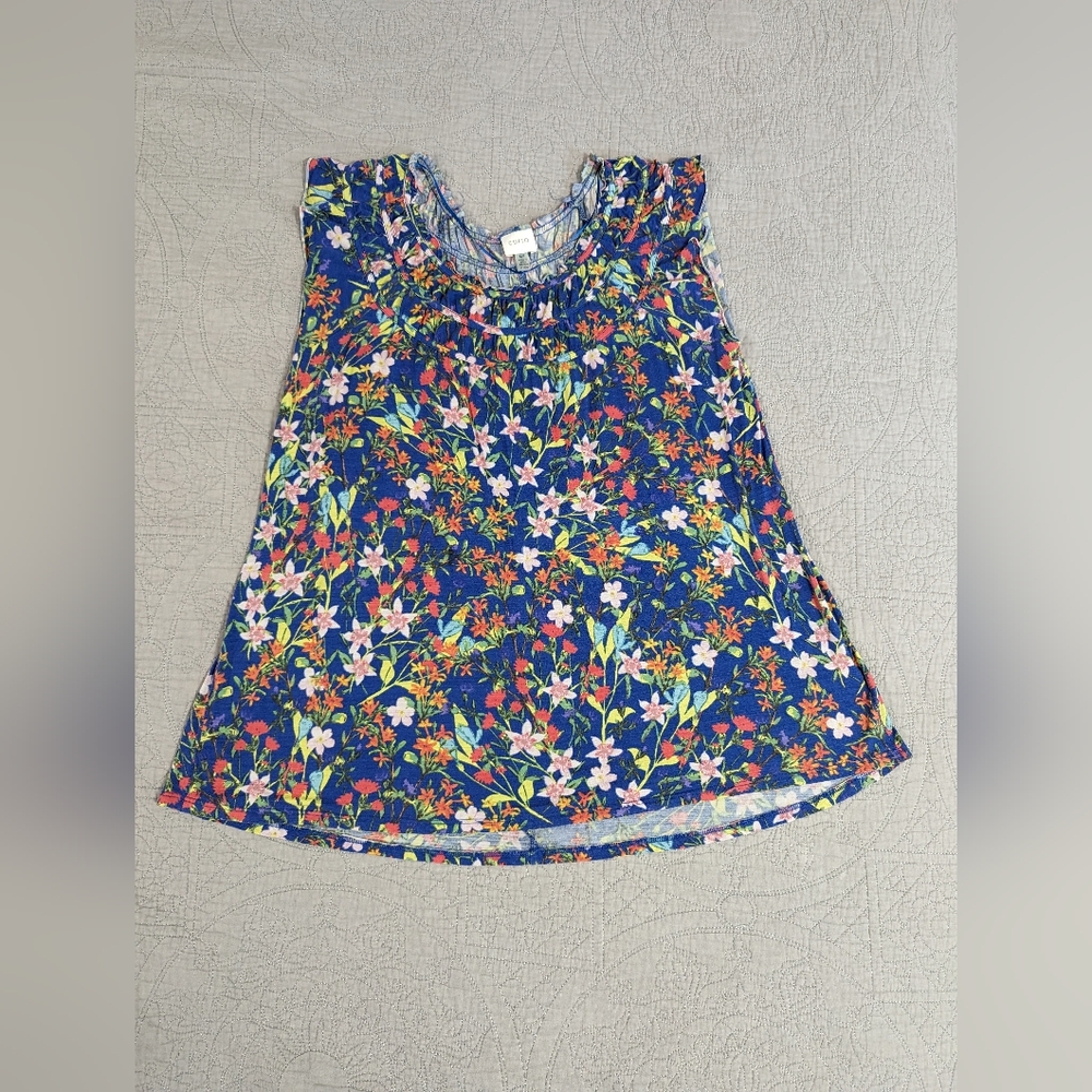 Cupio Floral Flutter Top